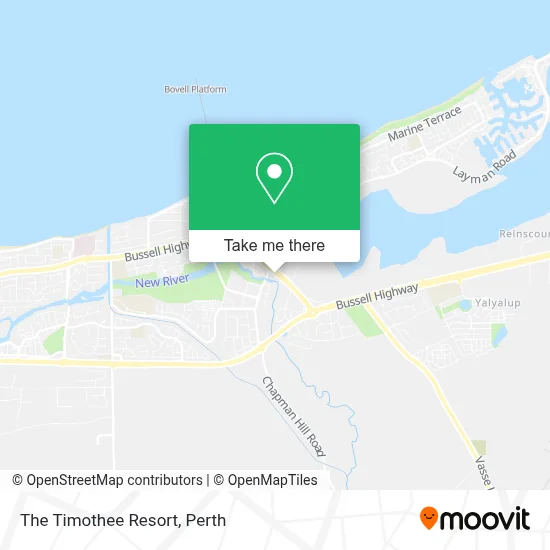 Mapa The Timothee Resort