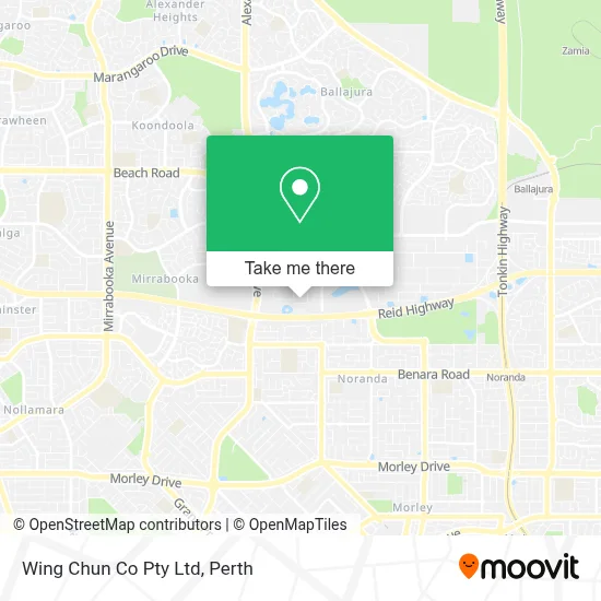 Wing Chun Co Pty Ltd map