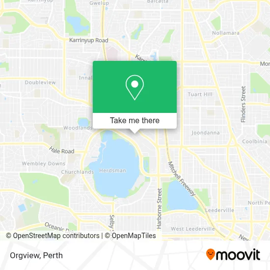 Mapa Orgview