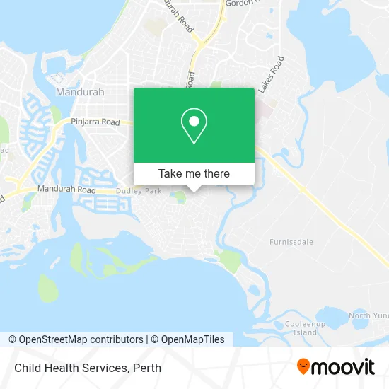 Mapa Child Health Services