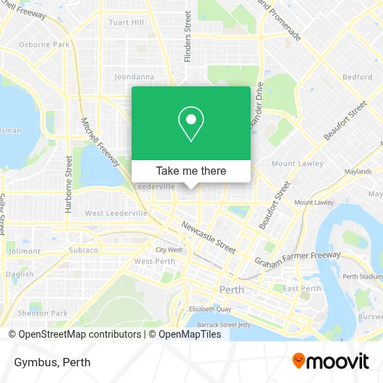 Mapa Gymbus