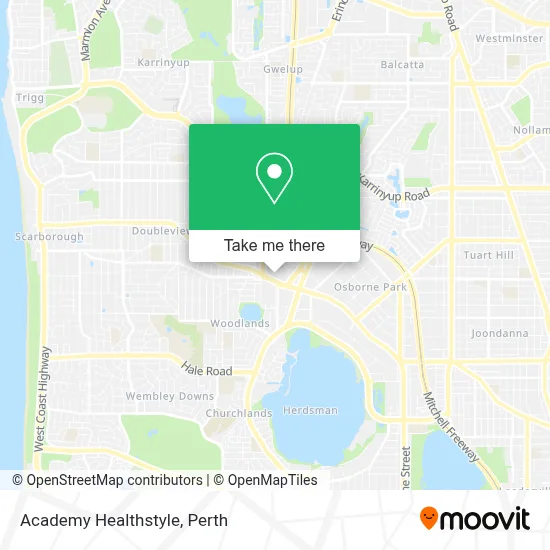Mapa Academy Healthstyle