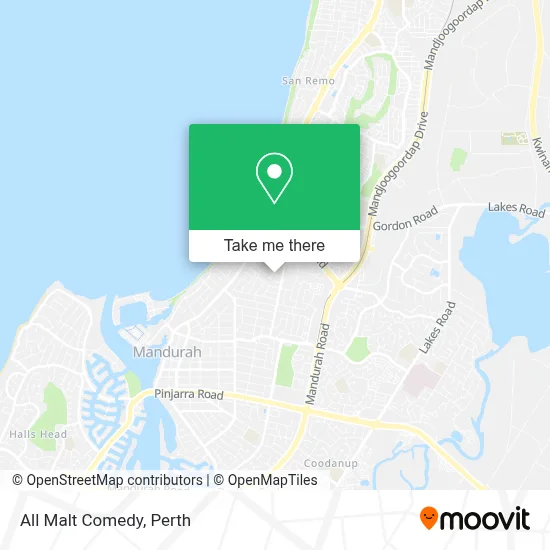 Mapa All Malt Comedy