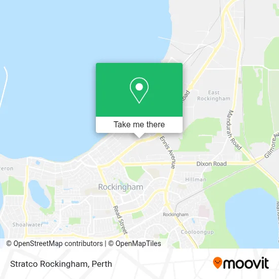 Mapa Stratco Rockingham