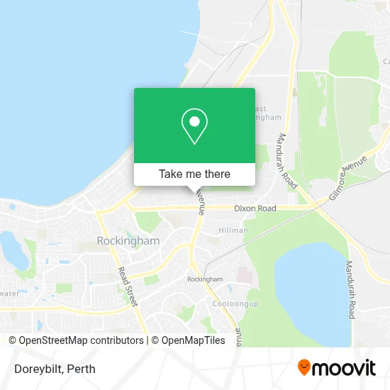 Mapa Doreybilt