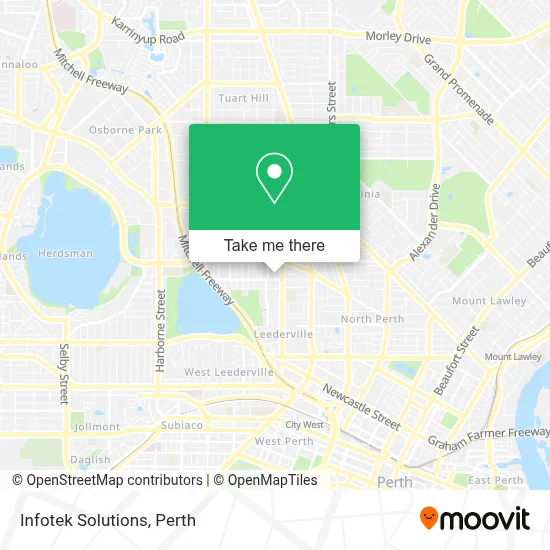 Mapa Infotek Solutions