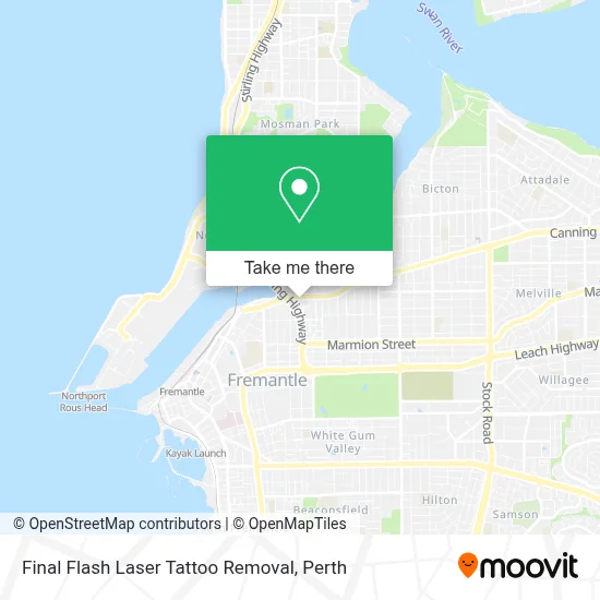 Mapa Final Flash Laser Tattoo Removal