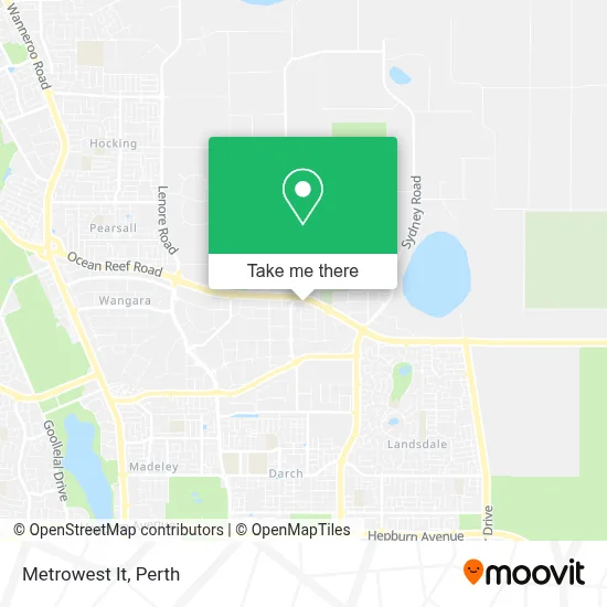 Mapa Metrowest It