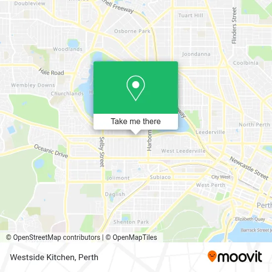 Mapa Westside Kitchen