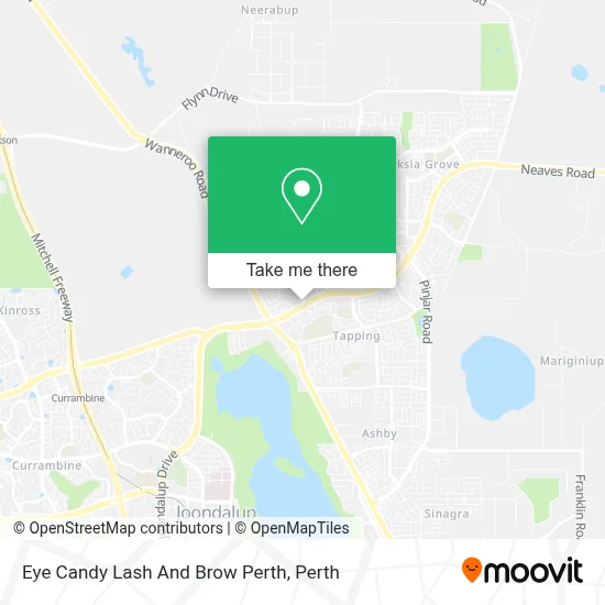 Mapa Eye Candy Lash And Brow Perth