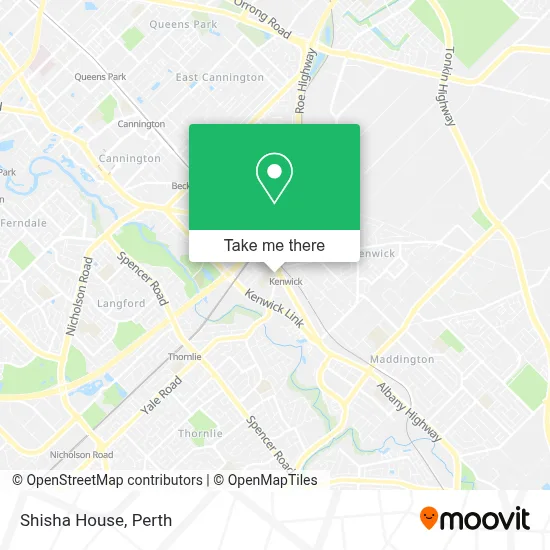 Mapa Shisha House