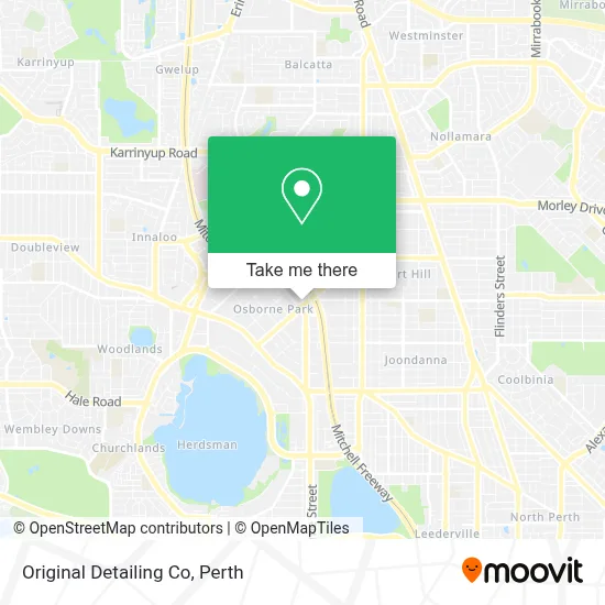 Mapa Original Detailing Co