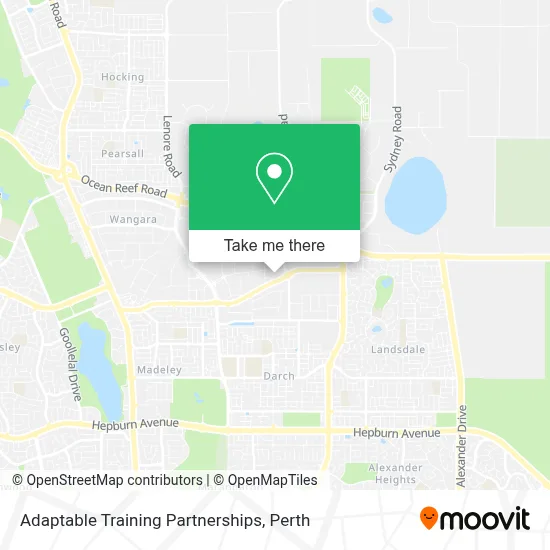 Mapa Adaptable Training Partnerships