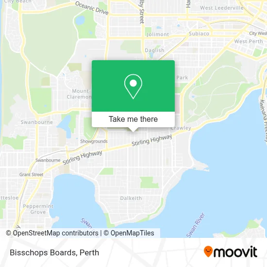 Mapa Bisschops Boards