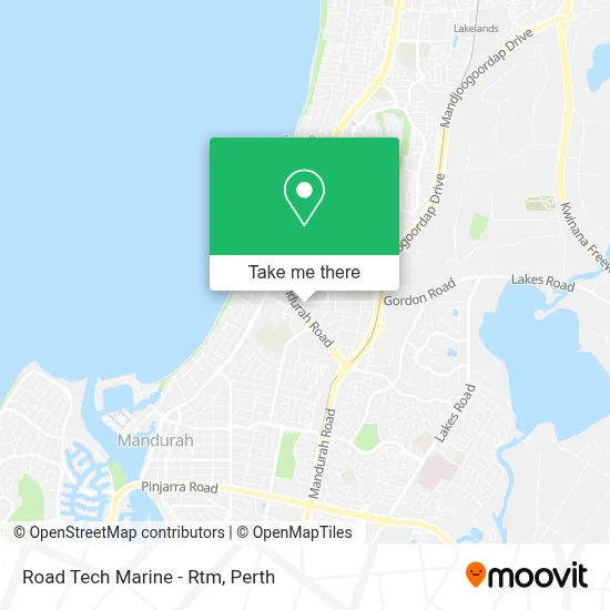 Mapa Road Tech Marine - Rtm