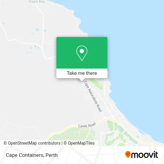 Cape Containers map