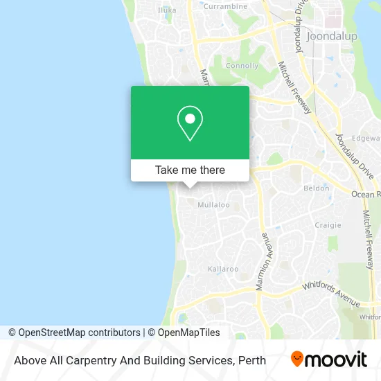 Mapa Above All Carpentry And Building Services