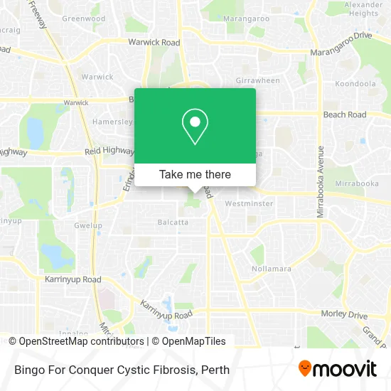 Mapa Bingo For Conquer Cystic Fibrosis