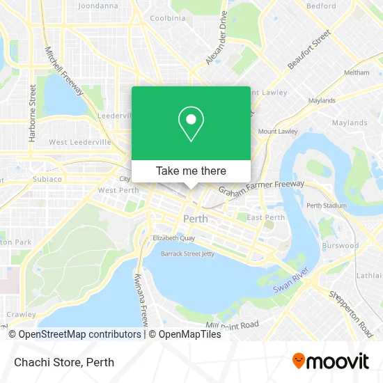 Mapa Chachi Store