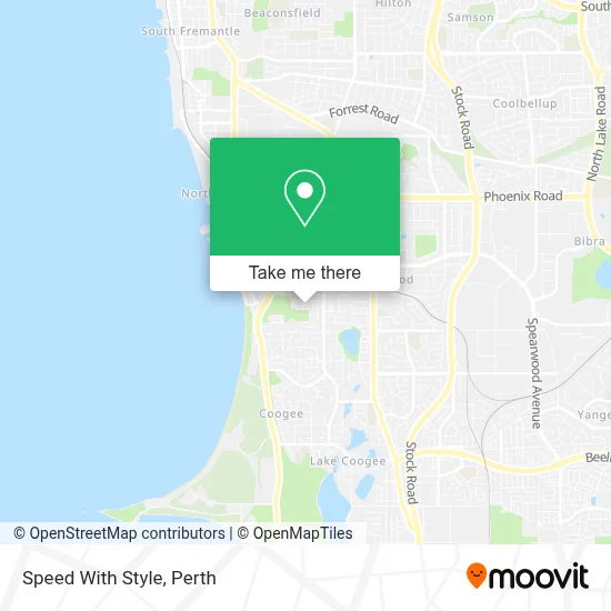 Speed With Style map