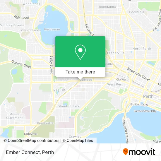 Mapa Ember Connect
