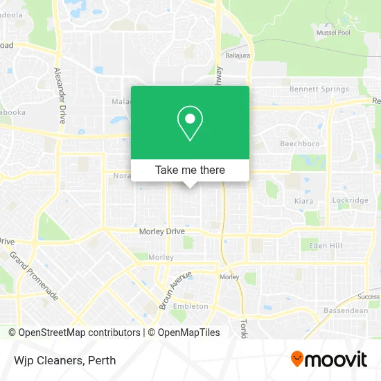 Mapa Wjp Cleaners