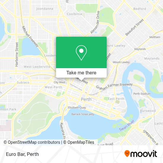 Mapa Euro Bar