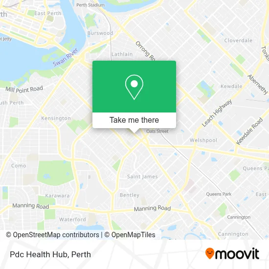 Mapa Pdc Health Hub