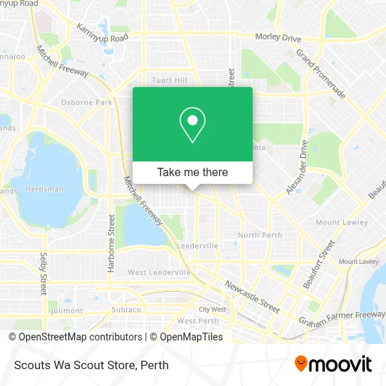 Mapa Scouts Wa Scout Store