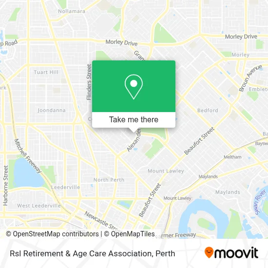 Mapa Rsl Retirement & Age Care Association