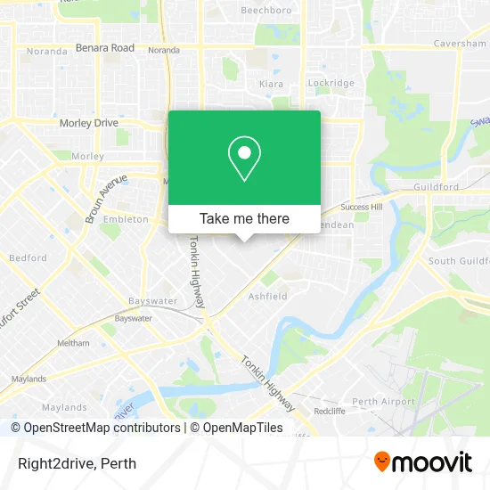 Mapa Right2drive