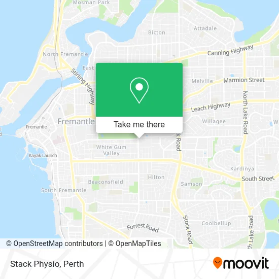 Mapa Stack Physio