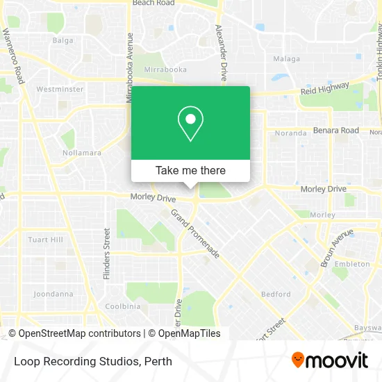 Mapa Loop Recording Studios