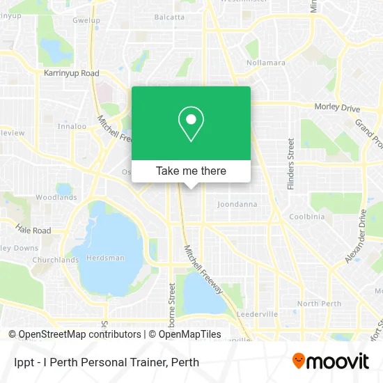 Mapa Ippt - I Perth Personal Trainer