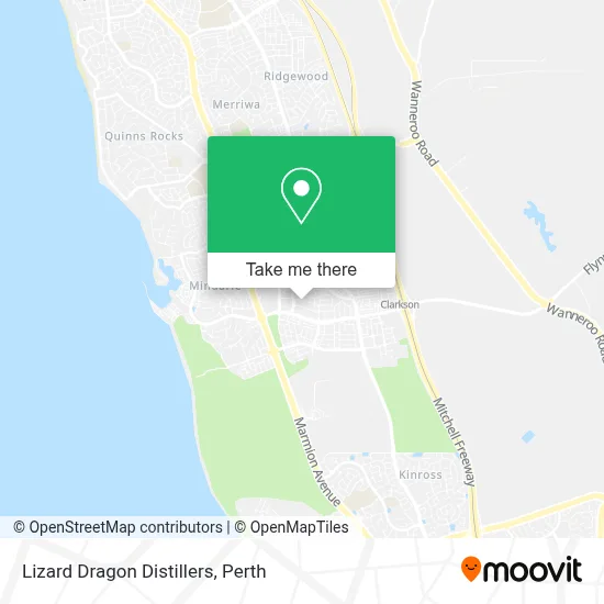 Mapa Lizard Dragon Distillers
