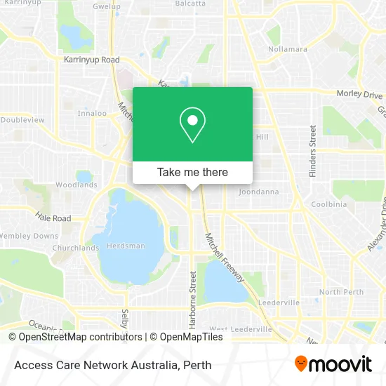 Mapa Access Care Network Australia