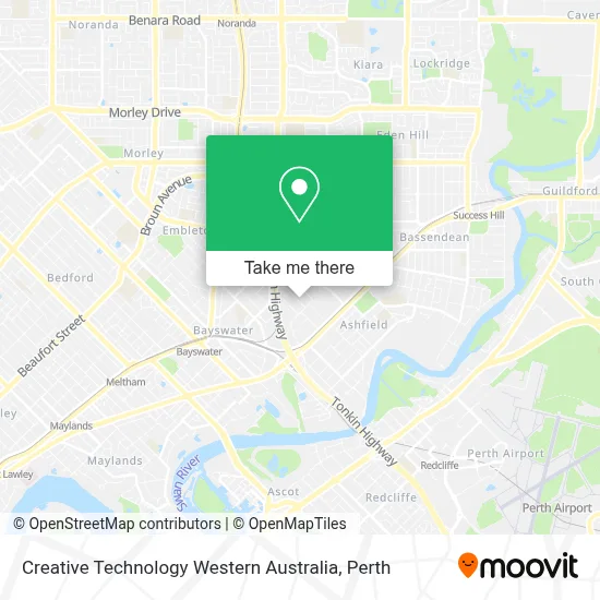 Mapa Creative Technology Western Australia