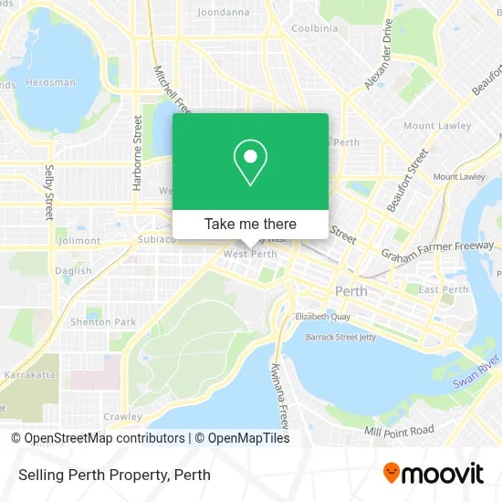 Mapa Selling Perth Property