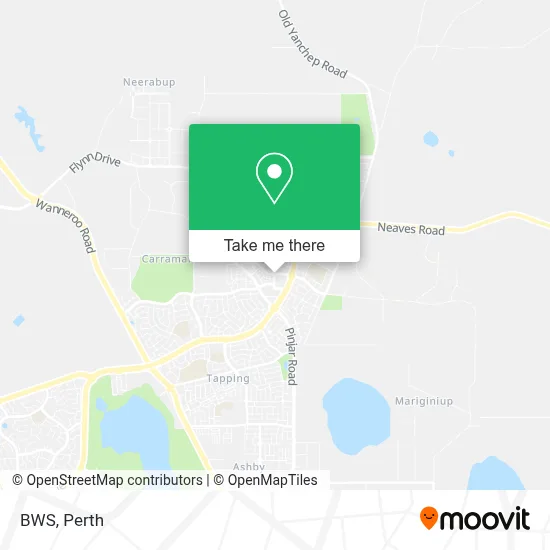 Mapa Bws
