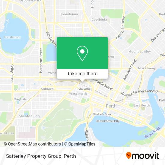 Mapa Satterley Property Group