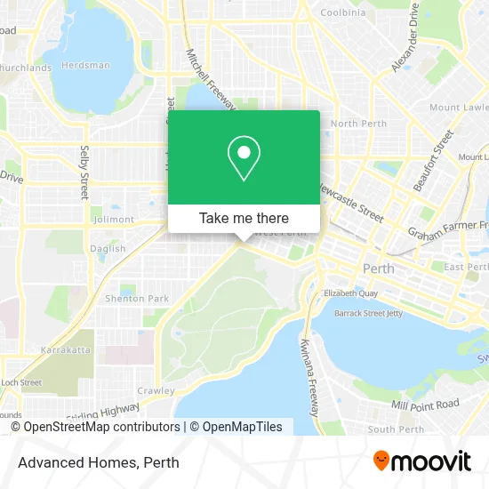 Mapa Advanced Homes