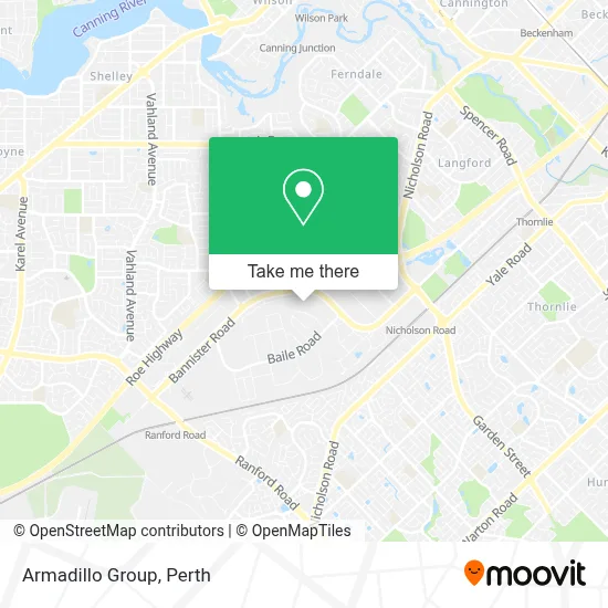 Mapa Armadillo Group