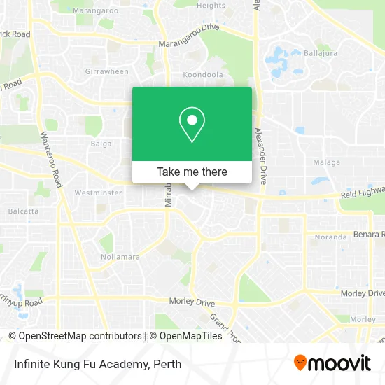 Mapa Infinite Kung Fu Academy