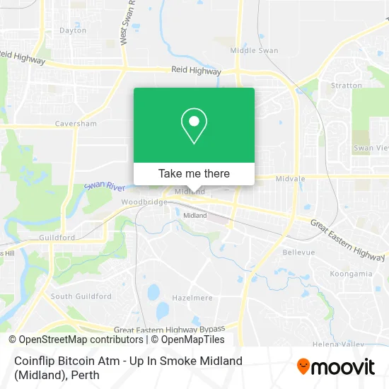 Mapa Coinflip Bitcoin Atm - Up In Smoke Midland