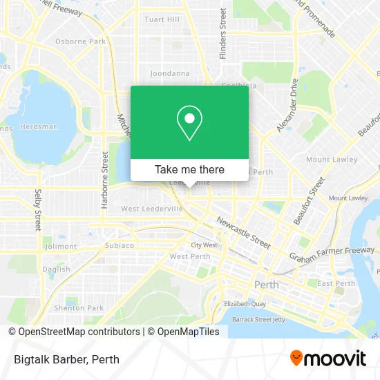 Mapa Bigtalk Barber
