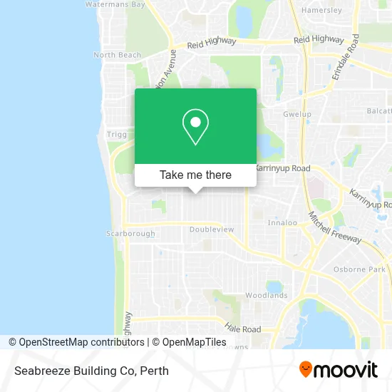 Mapa Seabreeze Building Co