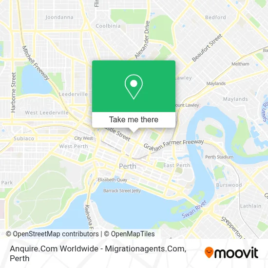 Anquire.Com Worldwide - Migrationagents.Com map