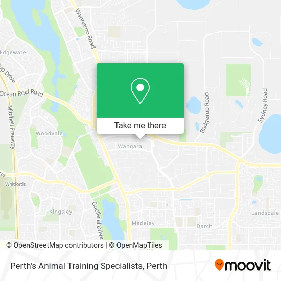 Mapa Perth's Animal Training Specialists