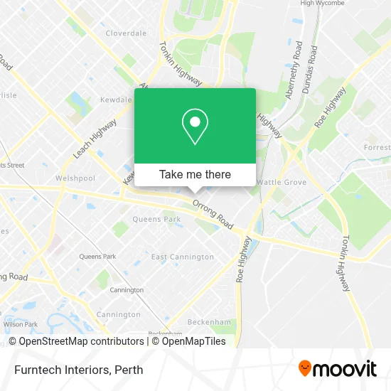 Mapa Furntech Interiors