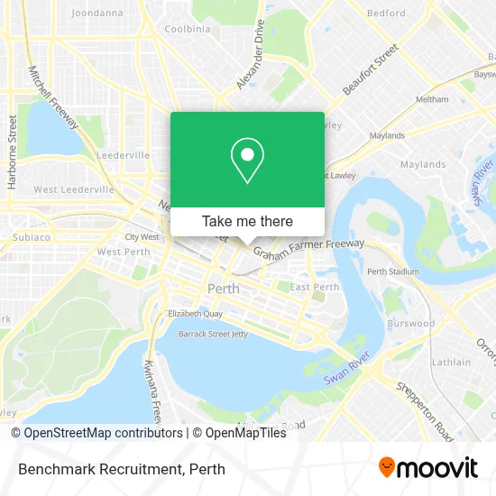 Benchmark Recruitment map